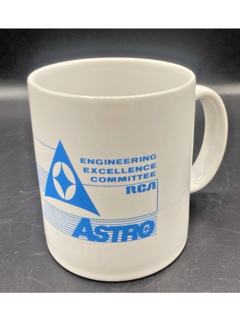 Vintage 80s RCA Engineering Excellence Committee 20th Anniversary Astro Mug